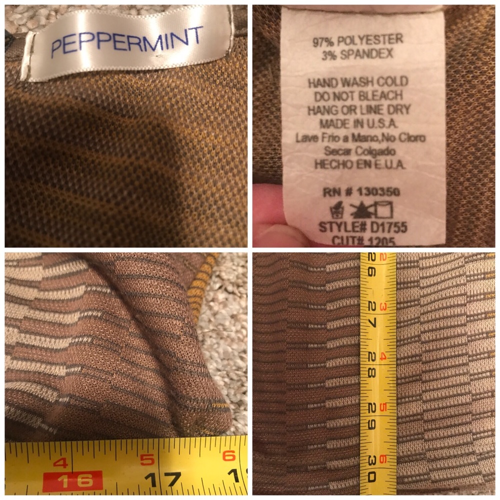 ModCloth Peppermint mini vintage stripe dress-EUC - Picture 8 of 9